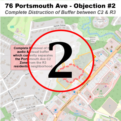 Connection of Portsmouth Ave to Haven Lane